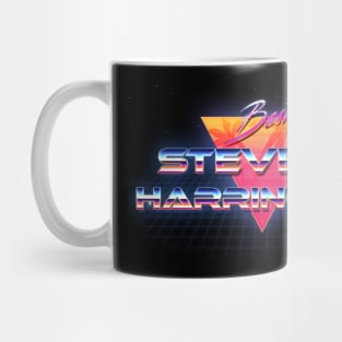 Steve Harrington Retro Crome Art Mug